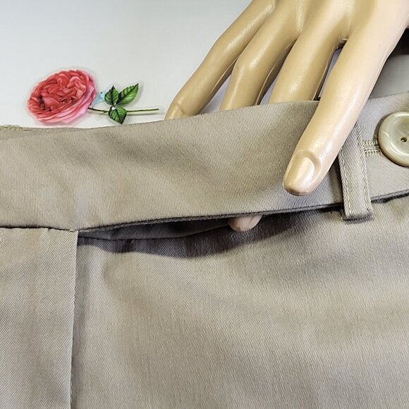 Van Heusen Stretch,, Not Worn, Women's Tan Pants, Size 10P - Picture 4 of 8
